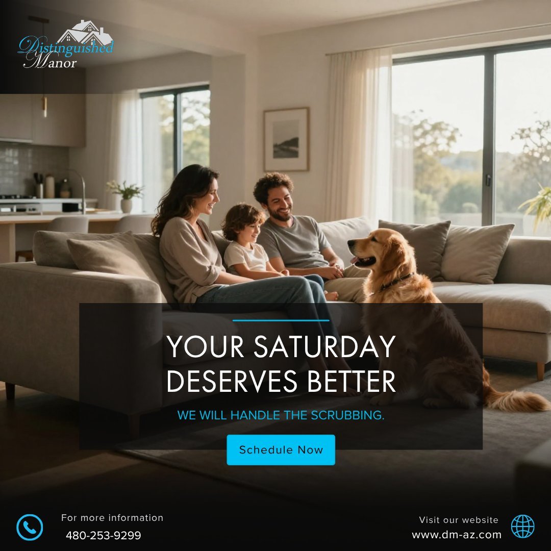 Distinguished Manor Facebook social media design